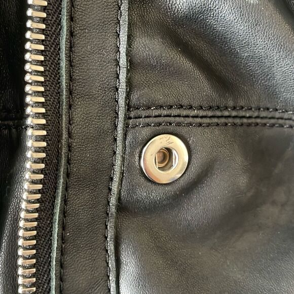 Alexander Wang Lambskin leather Marti Backpack Bag Washed Black Rhodium Hardware - Picture 9 of 17